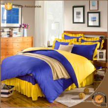 2015 Newest Hot Sale Cheap Gift Solid colour Bedding Sheets Bed Set